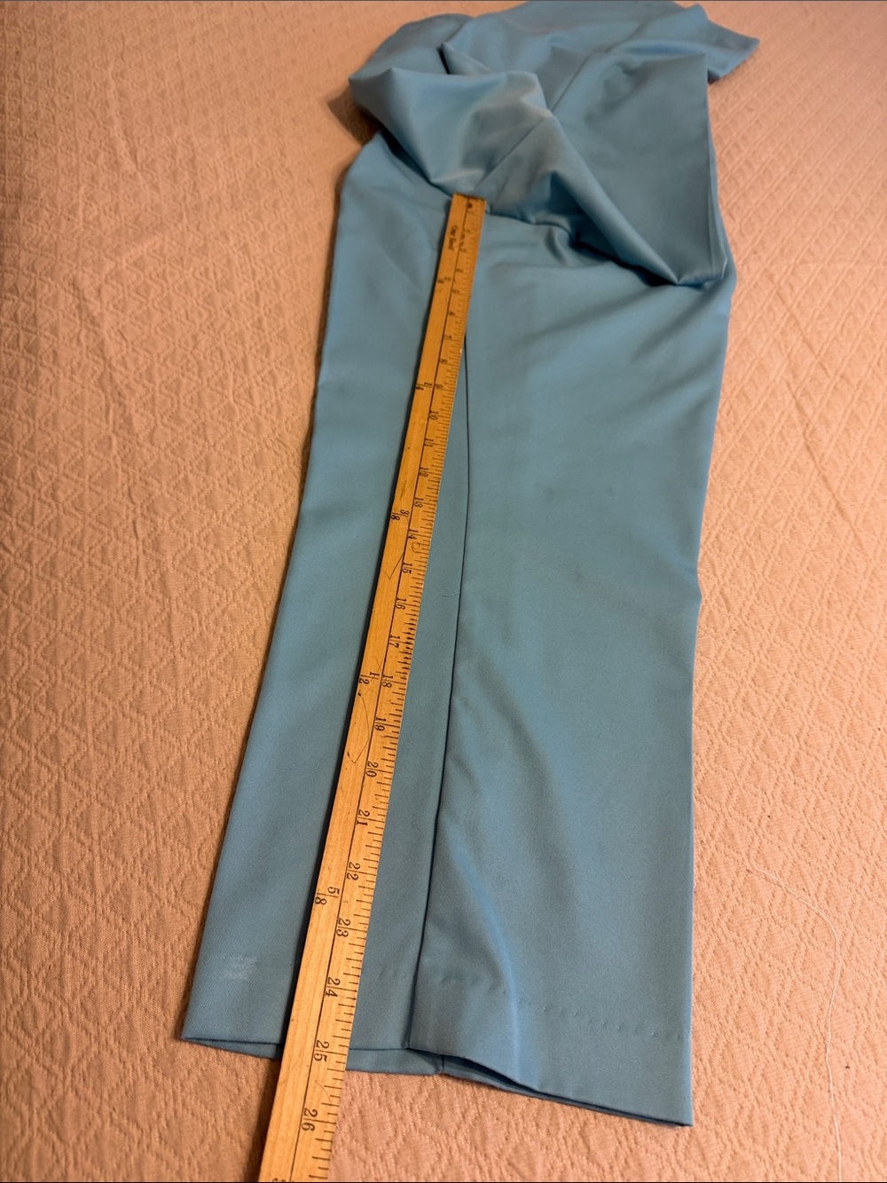 Alfred Dunner Sky Blue Straight Leg Pants